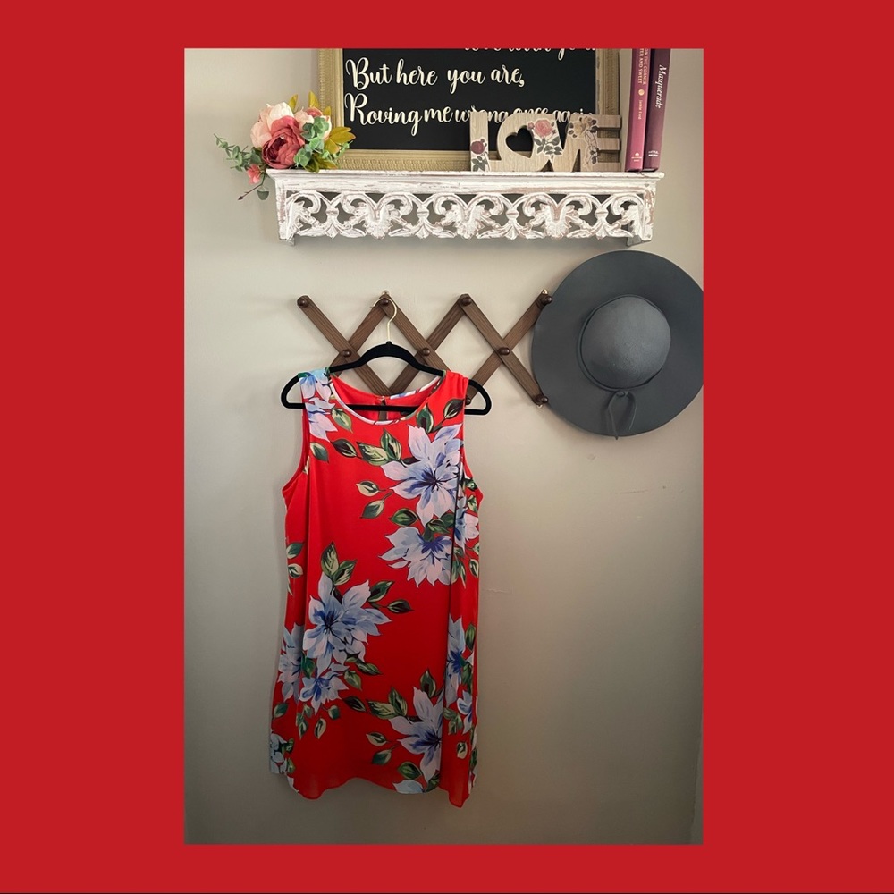 Patterned Floral Dress